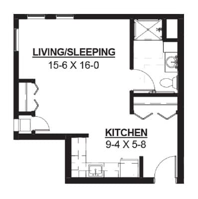 Resident room