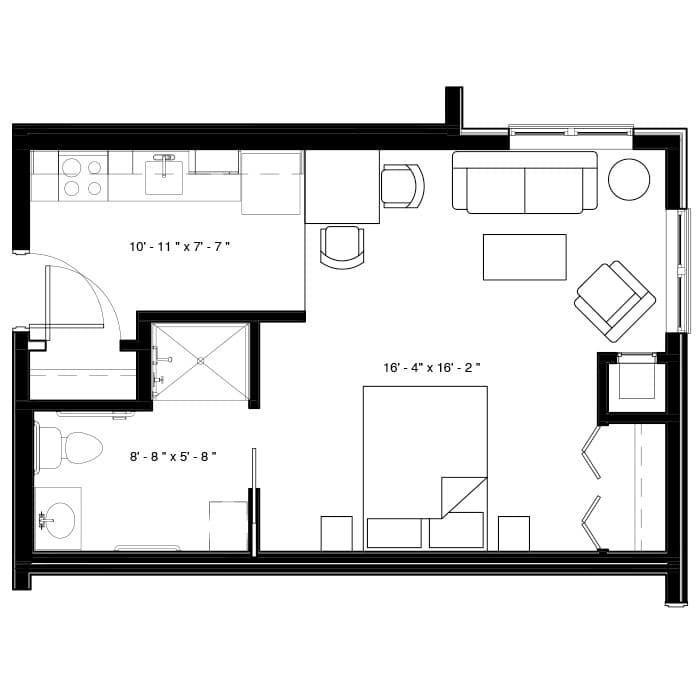 Resident room