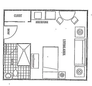 Resident room