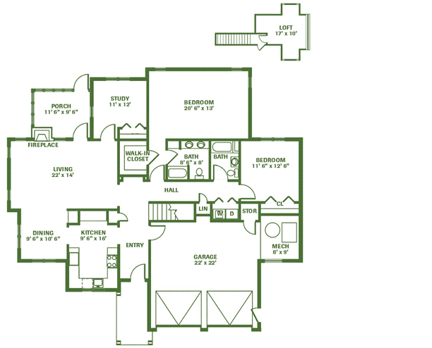 Resident room