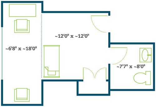 Resident room