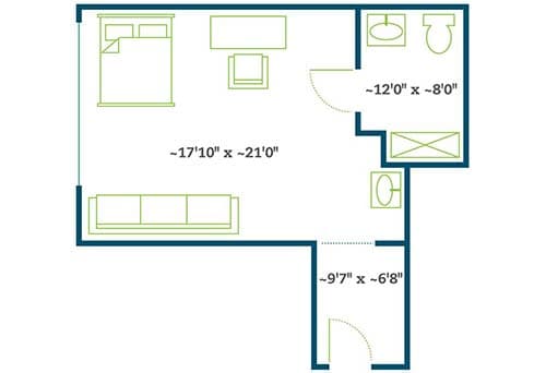 Resident room