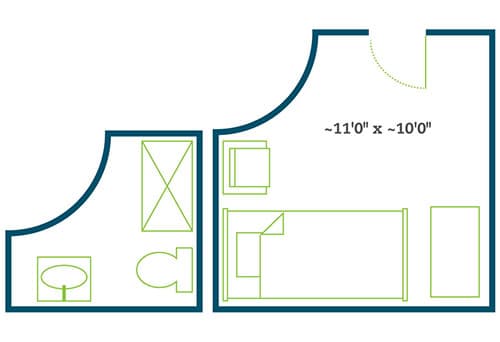 Resident room