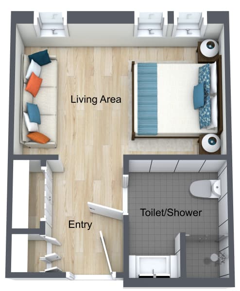 Resident room