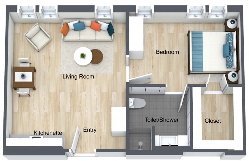 Resident room