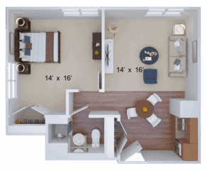 Resident room