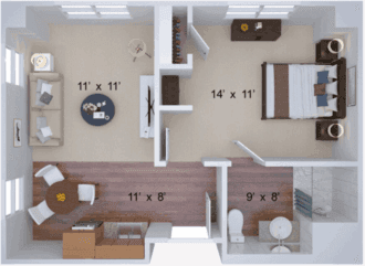 Resident room