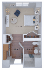 Resident room