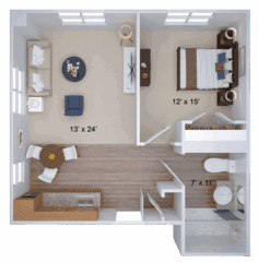 Resident room