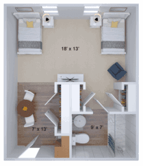 Resident room