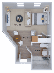 Resident room