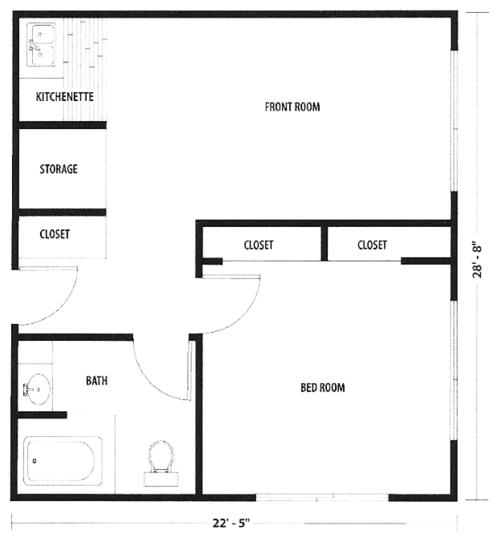 Resident room