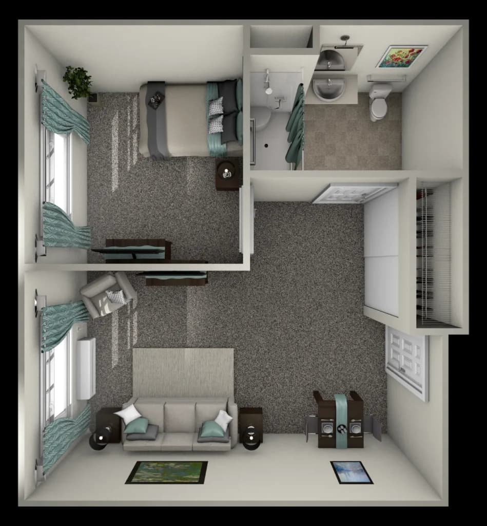 Resident room