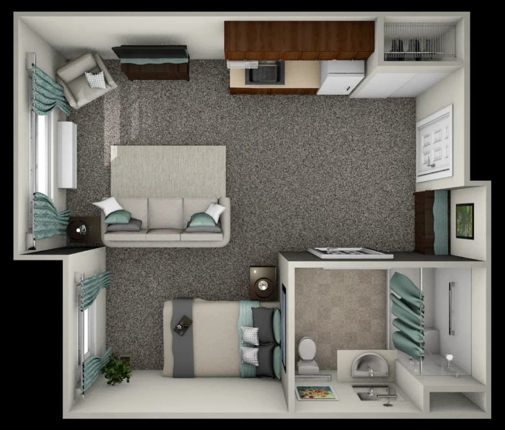 Resident room