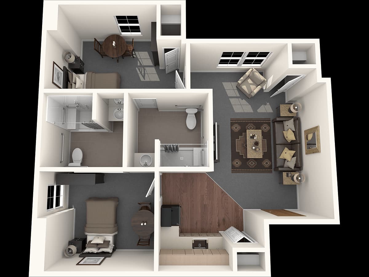 Resident room