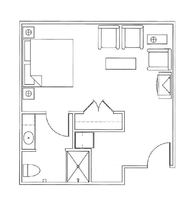 Resident room