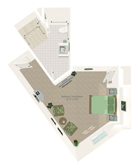 Resident room