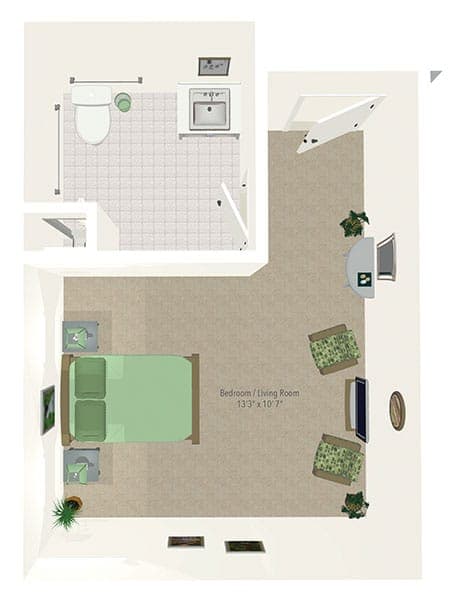 Resident room