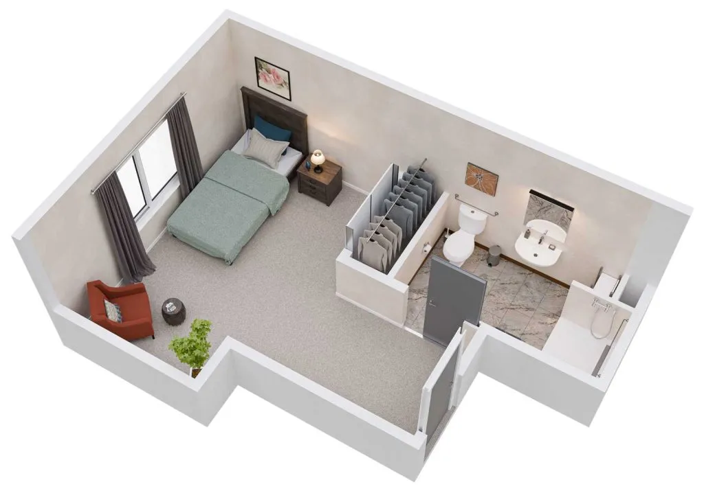 Resident room