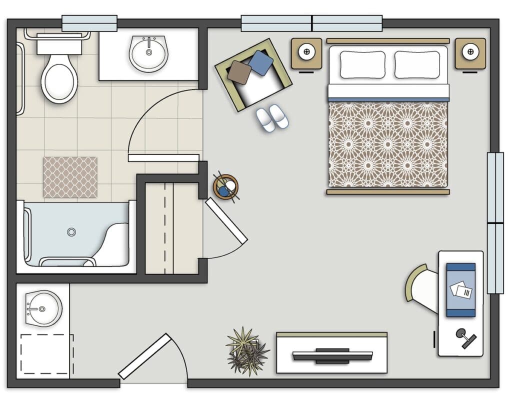 Resident room