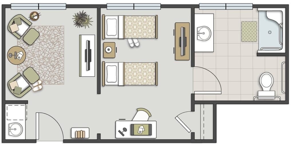 Resident room