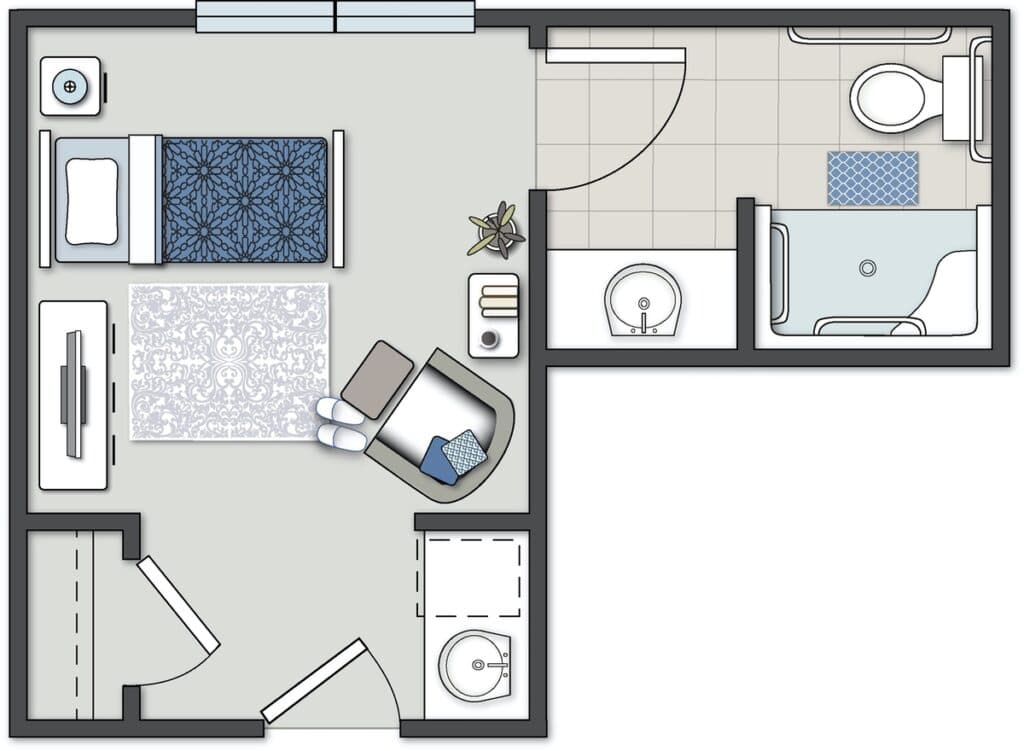Resident room