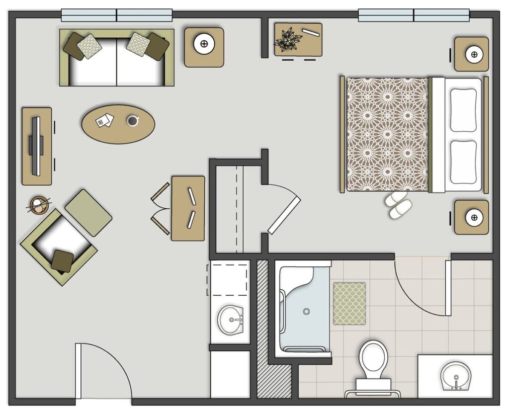 Resident room