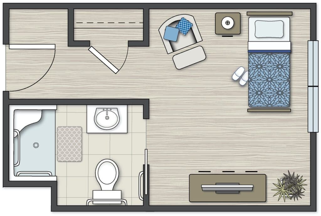 Resident room