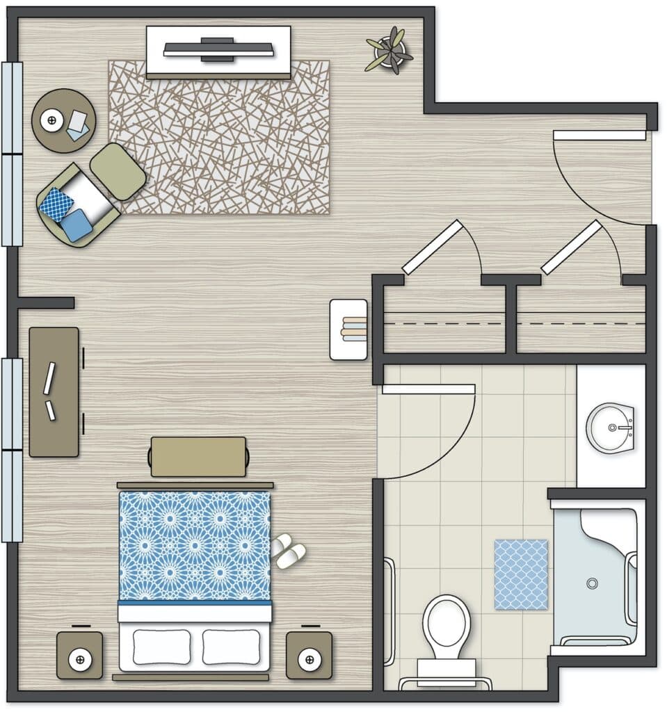 Resident room