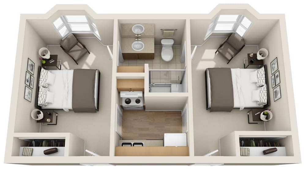 Resident room