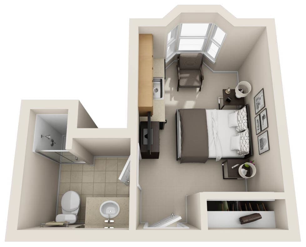 Resident room