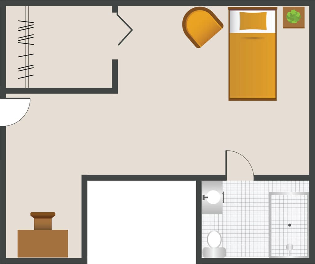 Resident room