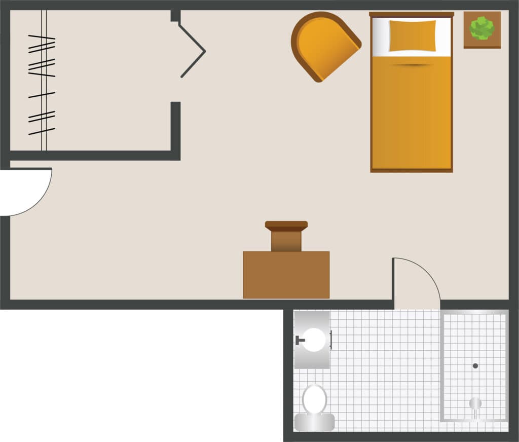 Resident room