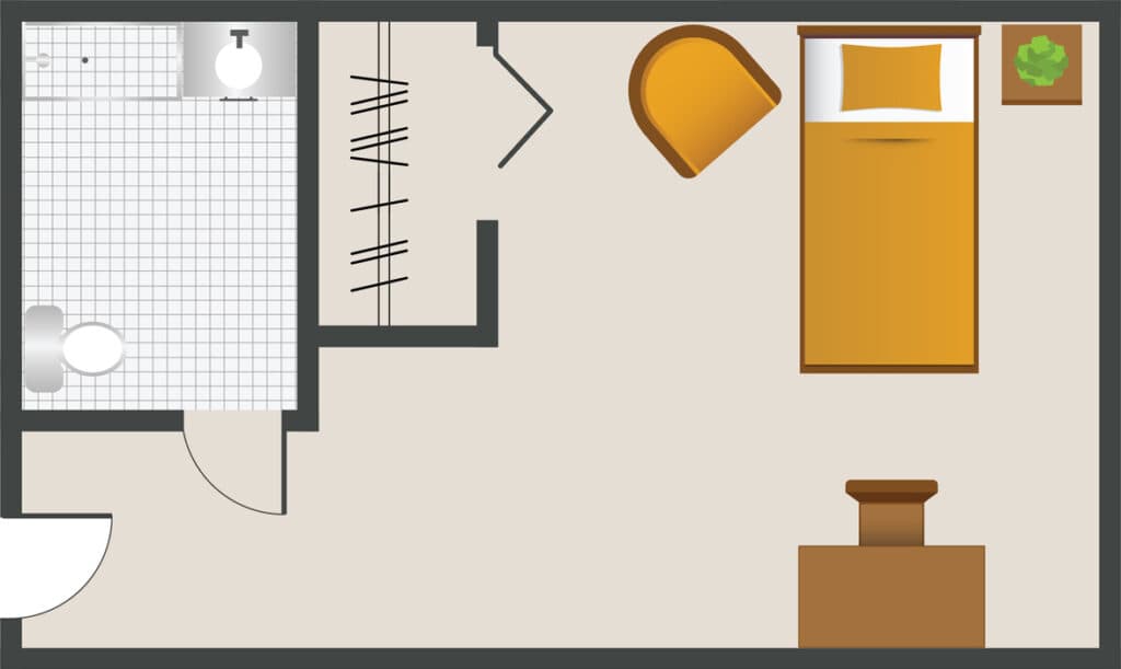 Resident room