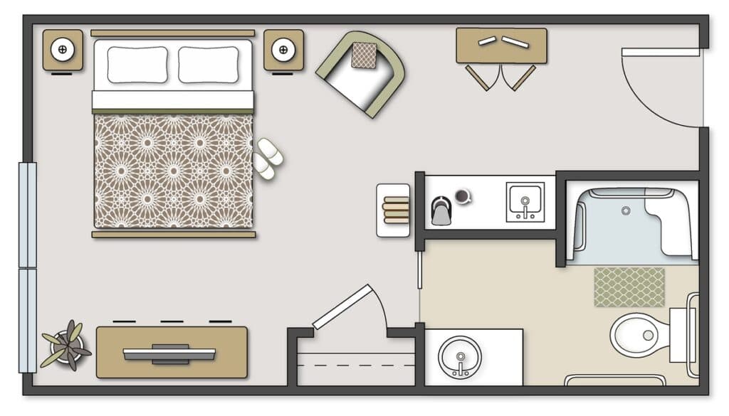 Resident room