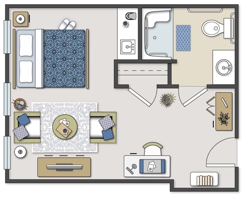 Resident room