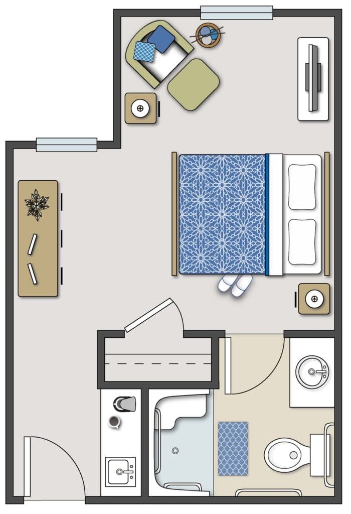 Resident room