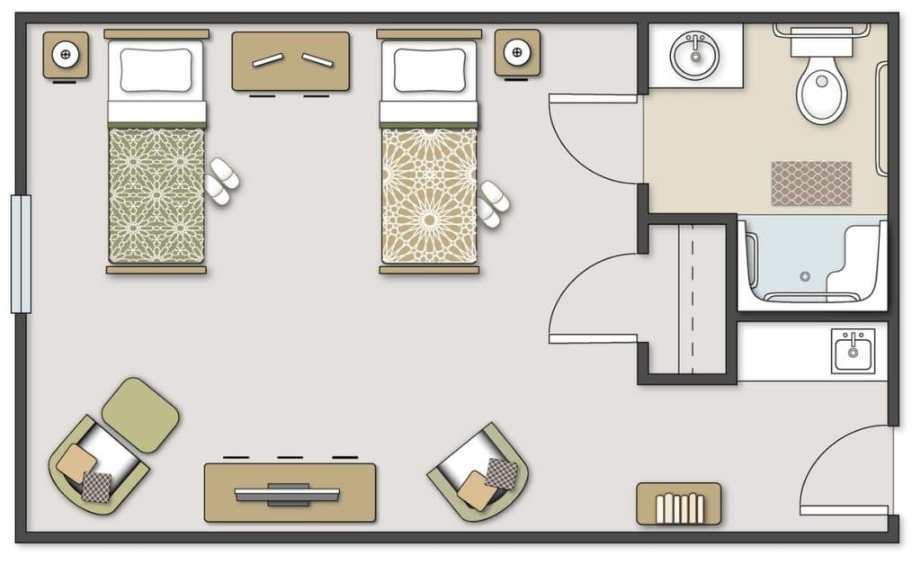 Resident room