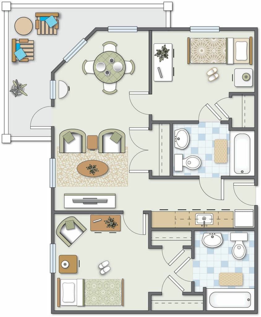 Resident room