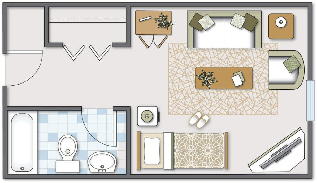 Resident room