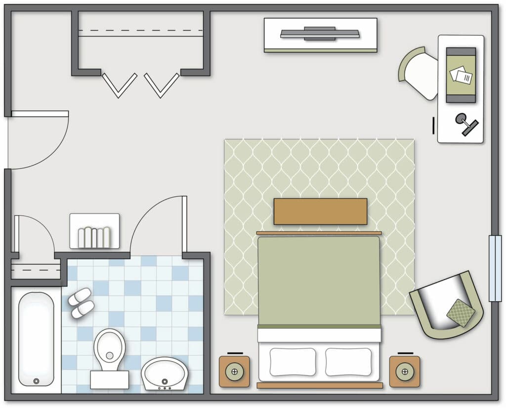 Resident room