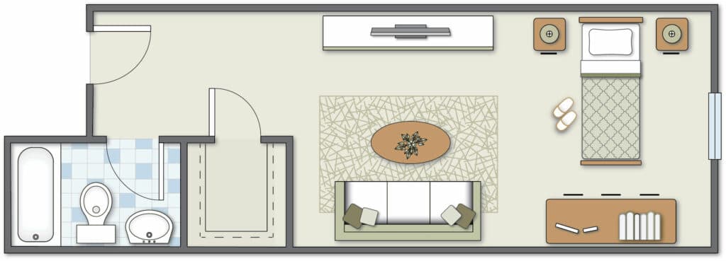 Resident room