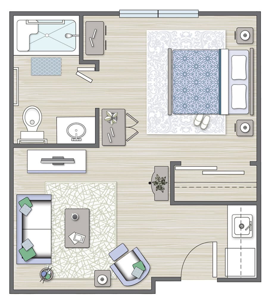 Resident room