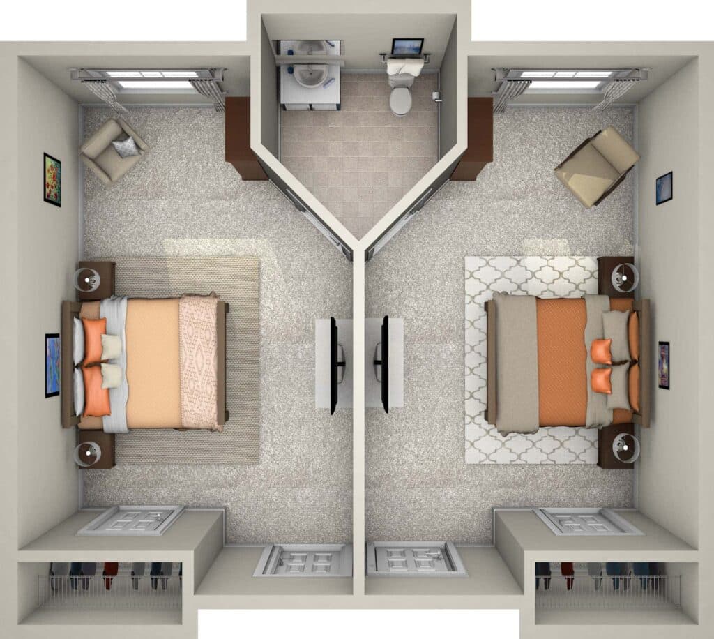 Resident room