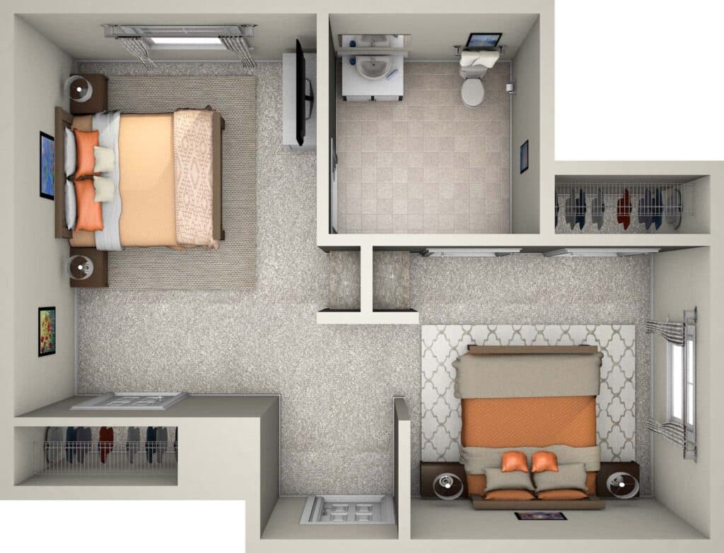 Resident room