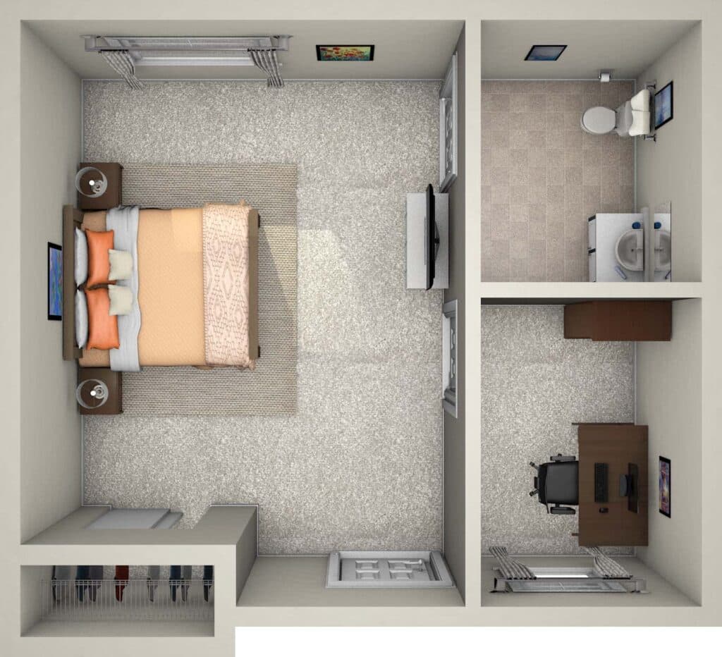 Resident room
