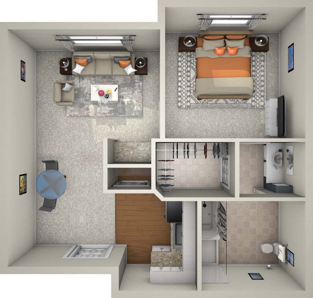 Resident room