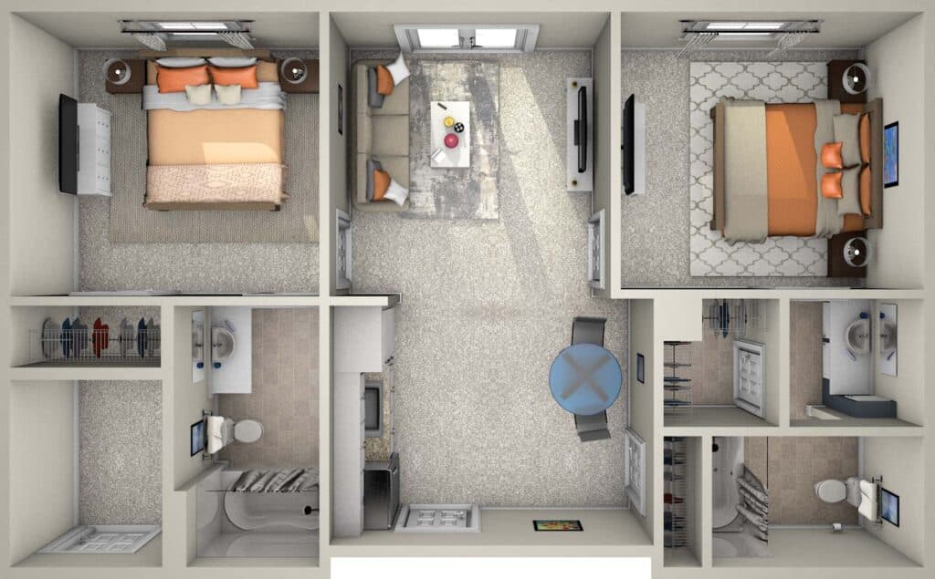 Resident room