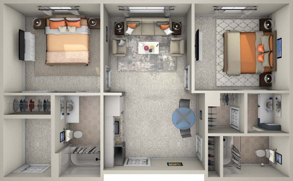 Resident room
