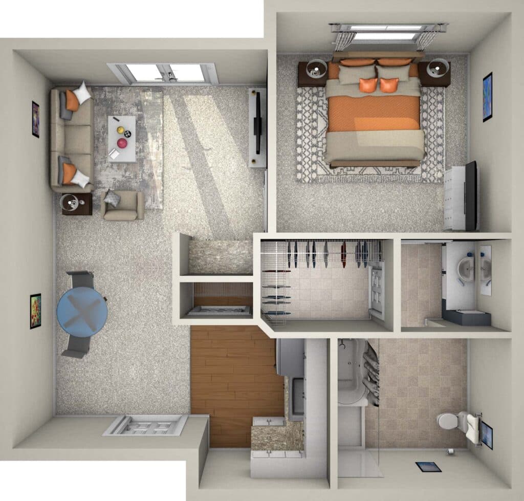 Resident room